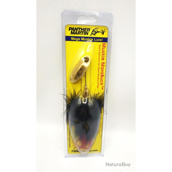 Panther martin cuill�re muskie marabuck red gold black