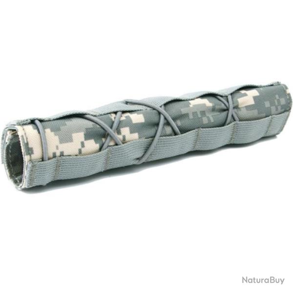 Couvre silencieux en nylon 22cm camouflage ACU