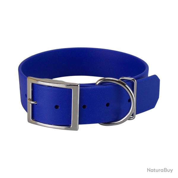 Collier BIO-HEAVY 38 mm BLEU T2 ( 38mm x 70cm - C de 50 � 63 cm )