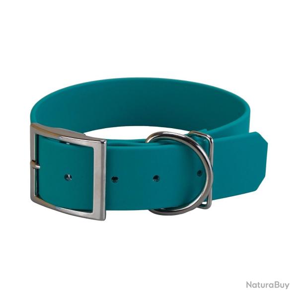 Collier BIO-HEAVY 38 mm T2 ( 38mm x 70cm - C de 50 � 63 cm ) TURQUOISE
