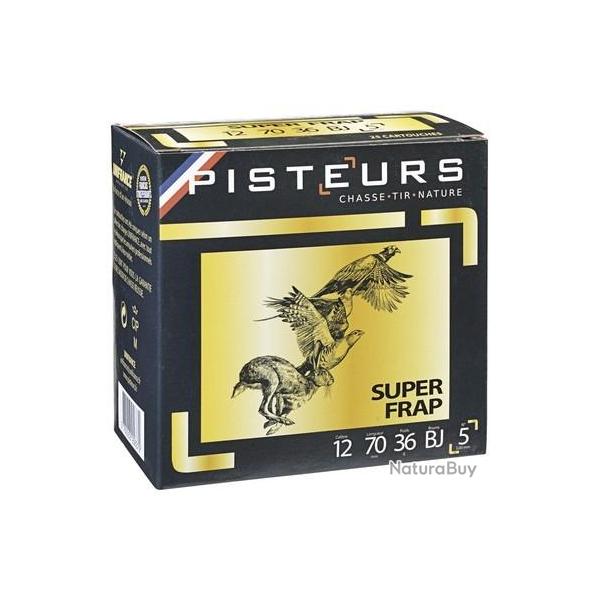 CART. PISTEURS SUPER FRAP CAL. 12 70 MM 36 G BJ BTE 25