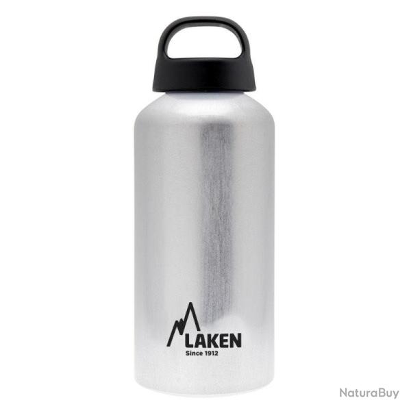 Gourde alu Laken Classic 0,6L argent