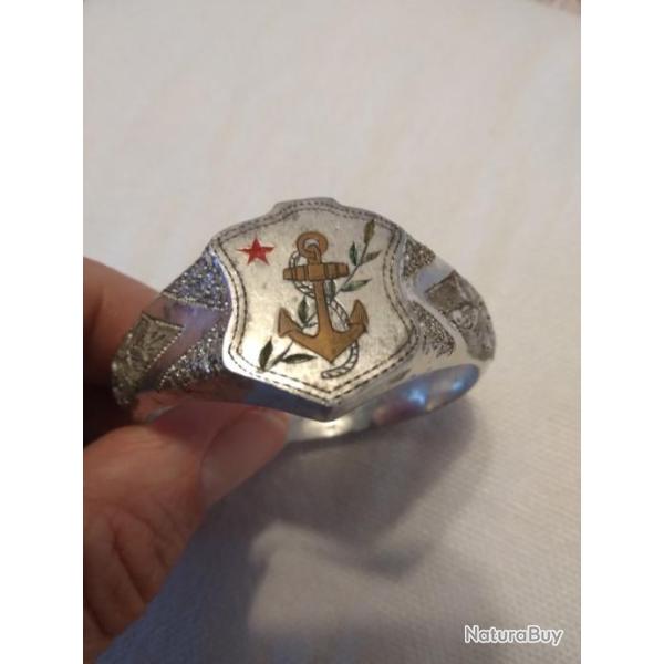 Artisanat de tranch�e ww1, chevaliere/ rond de serviette