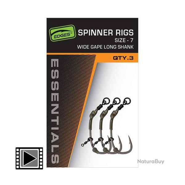 Hame�on Fox Edges Spinner Rig (par 3) n� 6
