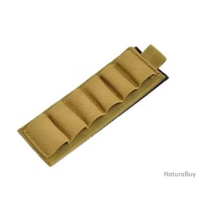 Cartouchiere 2 munitions - Velcro (différents coloris disponibles) - Sport & Plein air