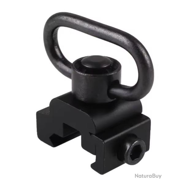 Attache sangle QD avec montage sur rail Picatinny