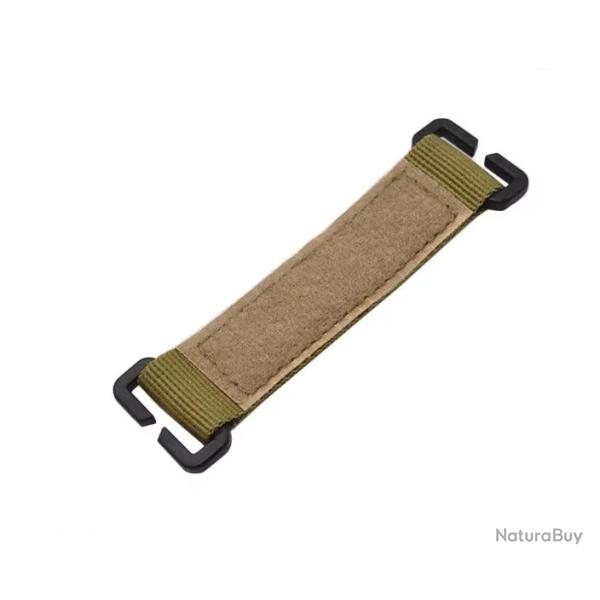 Porte patch beige/TAN velcro