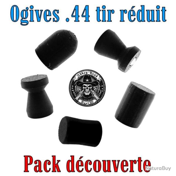 Balle tir r�duit .44 ogive pack d�couverte - Pack de 50 - Bast3D