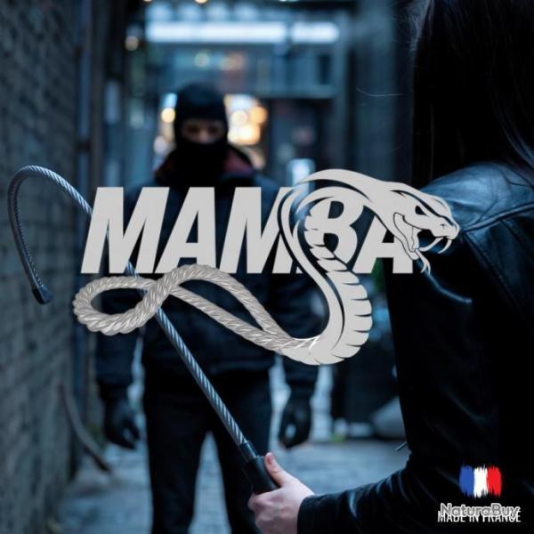 En exclusivit� - le Mamba Magnum : Fouet Tactique, l'outil de Auto-D�fense Ultime