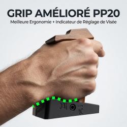 pp20 artemis snowpeak arcea talon de poign&eacute;e custom ergonomic