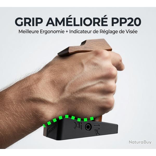 pp20 artemis snowpeak arcea talon de poign�e custom ergonomic