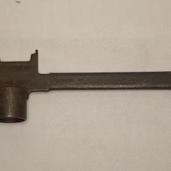 Cl&eacute; Allemand r&eacute;glage artillerie Cal 50 1941 WW2
