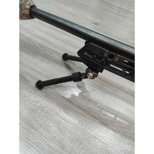 Bipied Stalker US T9 en Aluminium A�ronautique Haute Qualit� (Montage Picatinny), le nec + ultra des