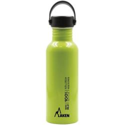 Gourde alu Laken Basic Oasis 0,75L verte