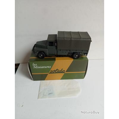 solido camion l'acmat VRAL 4X4 baché neuf avec accessoires