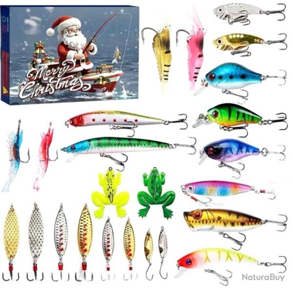 Calendrier de l'Avent pour la P�che joyeux No�l ! Zz