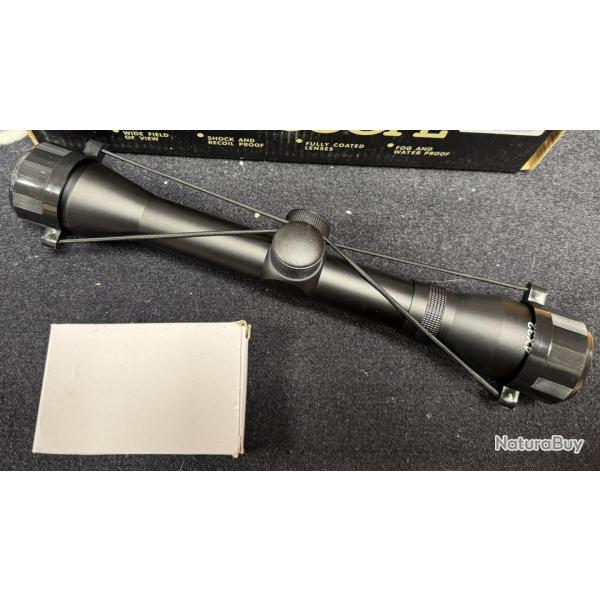 DESTOCK Lunette 4x32 + montage rail de 20mm pr 22LR ou 4.5