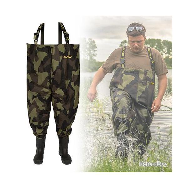 Waders Avid Carp Distortion Camo Chest