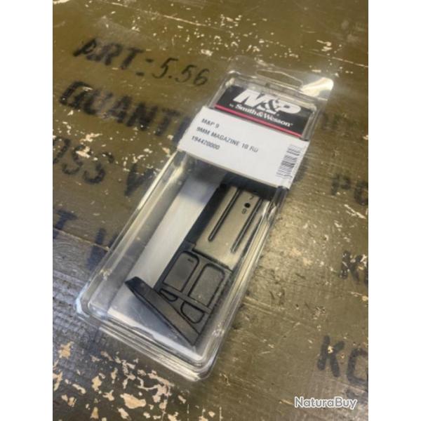 Chargeur Smith Wesson MP9 cal 9x19 10 coups. Cat�gorie B.