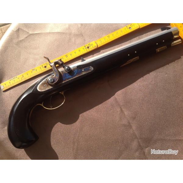 Pistolet "Kentucky" Pedersoli � percussion en cal45.