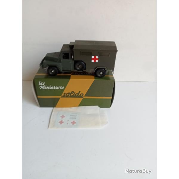 solido Acmat VLRA 4x4 ambulance neuf avec accessoires 125