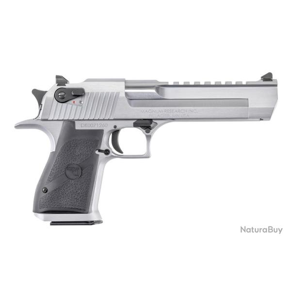 PISTOLET DESERT EAGLE 6�� CHROME BROSSE CAL.50AE