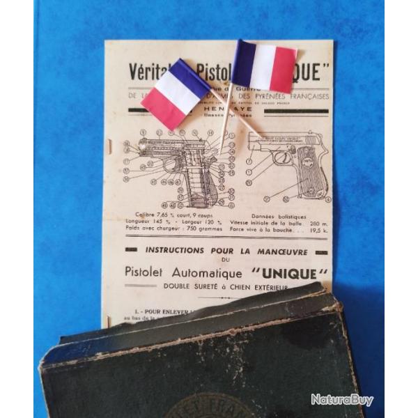 "unique" notice seule