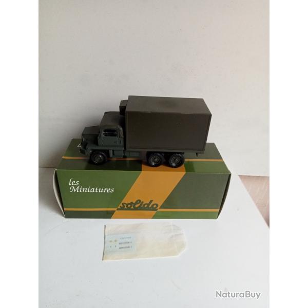 solido France militaire le berliet GBC neuf avec accessoires 1:50