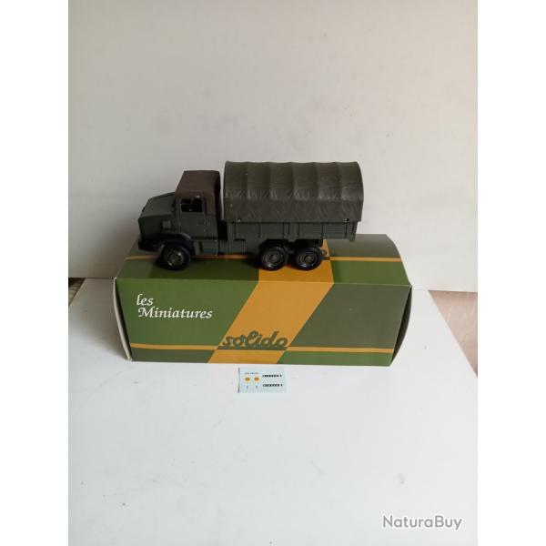 solido militaire le renault GBC 180 neuf avec accessoires 1/50