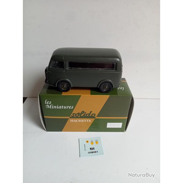 solido le fourgon peugeot D4A neuf avec accessoires 1/43