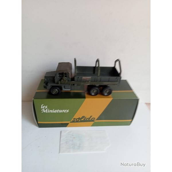 solido france militaire le GBC 8KT neuf avec accessoires 1/50