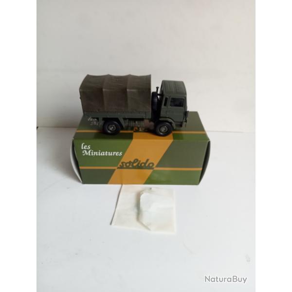 solido militaire renault 180 shelter neuf avec accesoires 1/55 2003