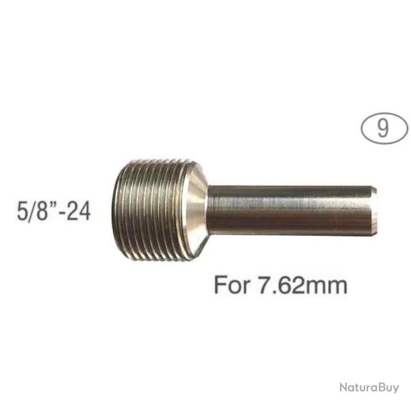 Guide pour matrice de filetage - Mod�le 9 : 5/8"-24 pour calibre 7,62
