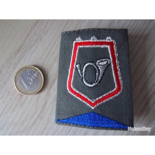 insigne �paulette escadron chasseur � cheval arme blind�e cavalerie