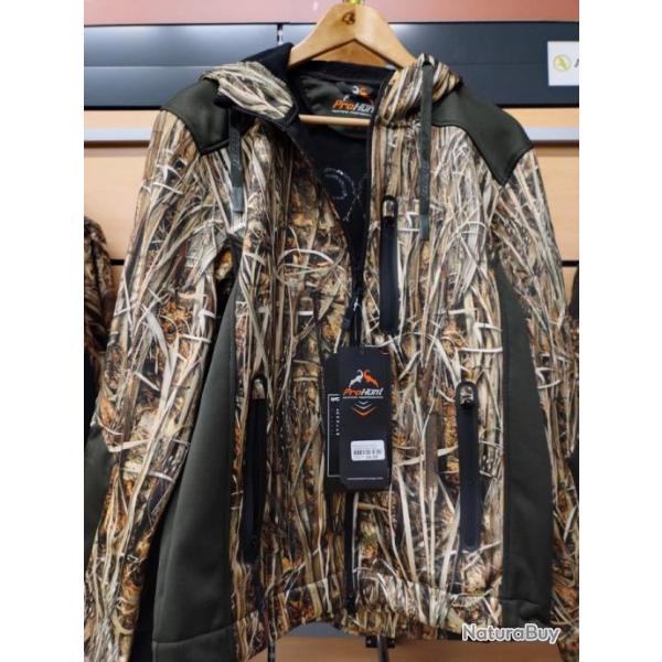 Blouson zipp� camo prohunt