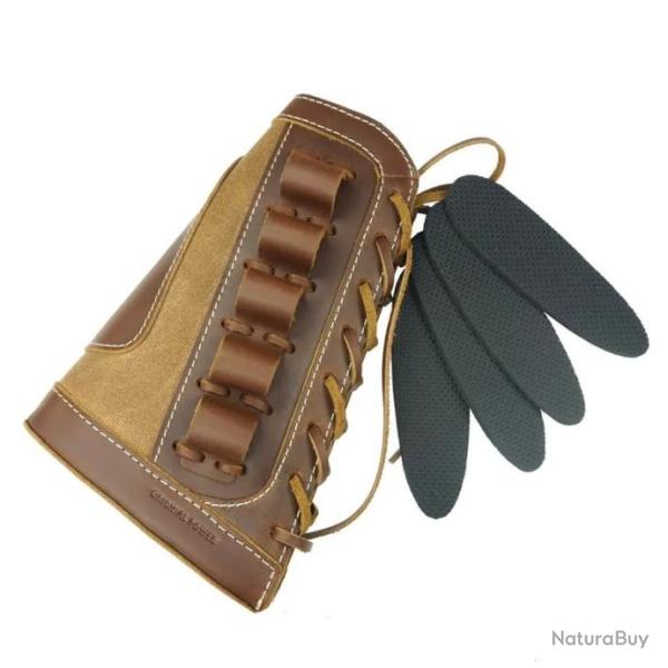 Support de coque pour 5 pi�ces - munitions de calibre 12 (KAKI)