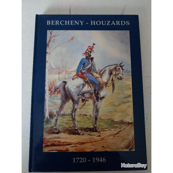 livre tome 1 bercheny-houzards 1720-1946 1er regiment de hussards parachutistes