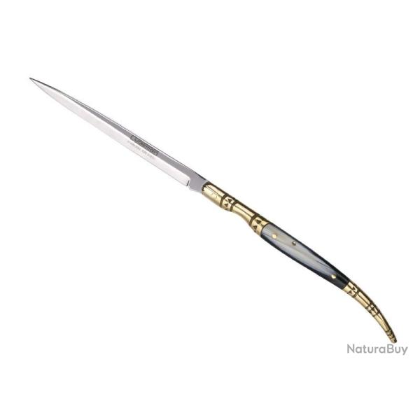 COUTEAU STYLET CORNE