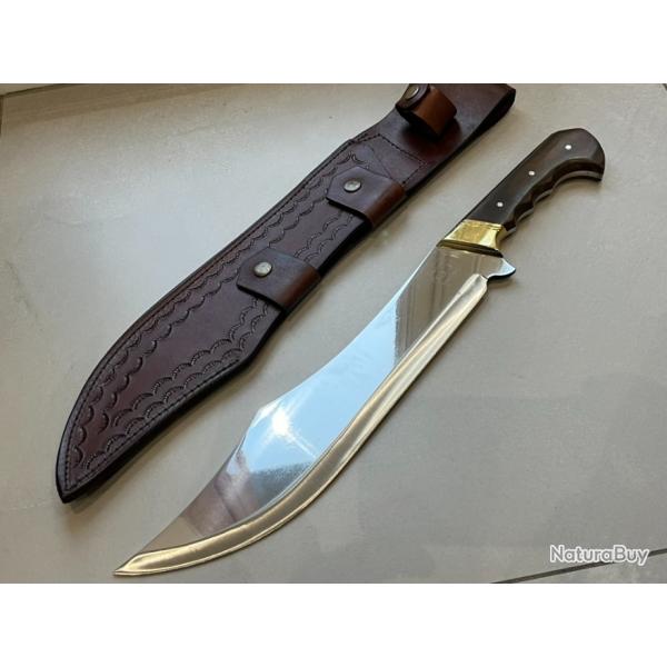 Machette massive 54cm forg� LLF s�rie chasse