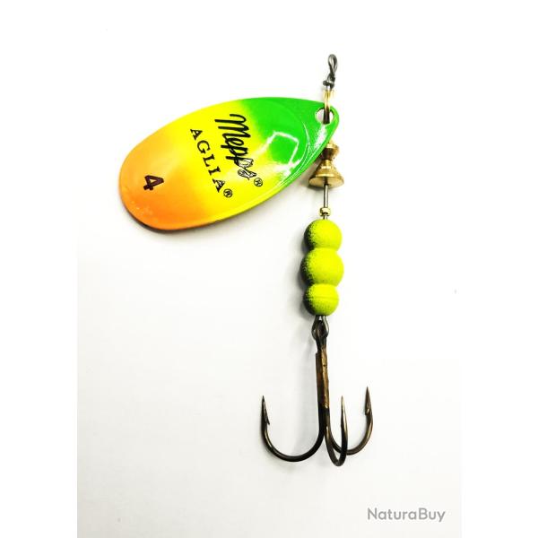 Cuiller Aglia hot Firetiger mepps n�4 - 9.5gr