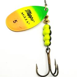 Cuiller Aglia hot Firetiger mepps n&deg;5 - 14gr