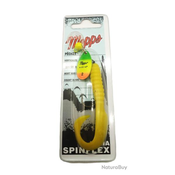 Mepps cuill�re spinflex tiger � twist jaune 10