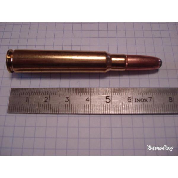 une cartouche de 7,7 jap ou 7,7x58mm arisakade marque norma ogive demi blind�e pour collection