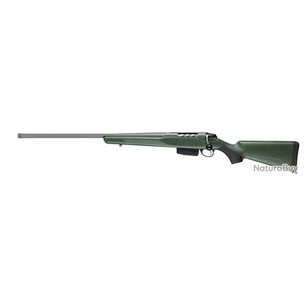 Carabine Tikka T3X Roughtech Verte Gauche Cal.7 RM canon de 62 Cm filet� � 5/8X24