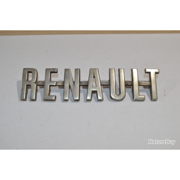 Insigne / Logo de v�hicule Ancien Voiture Renault  1970 Fran�ais Voiture 1960/1980 BVC  13 cm (20D)