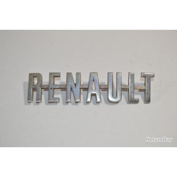 Insigne / Logo de v�hicule Ancien Voiture Renault  1980  Fran�ais Voiture 1960/1980 BVC  13 cm (20D)