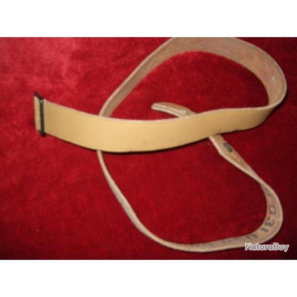 Bretelle pour Carabine Mas 45 , PM mat 49 , ( de bidon ou autres courroies . )