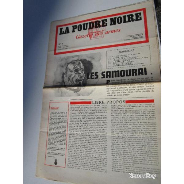 Gazette des armes n2 septembre octobre 1972 format 30x43