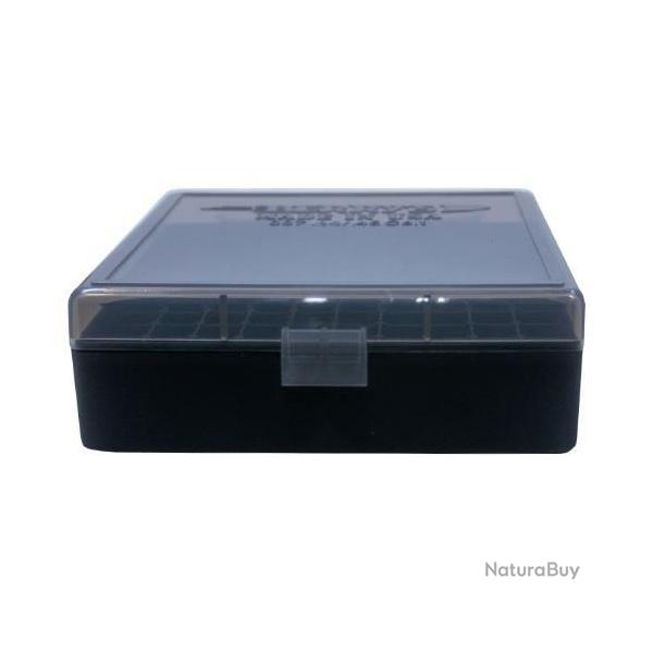 Bo�te de rangement 100 cartouches cal. .44 Mag / .44-40 / .45 C - 007 - Gris