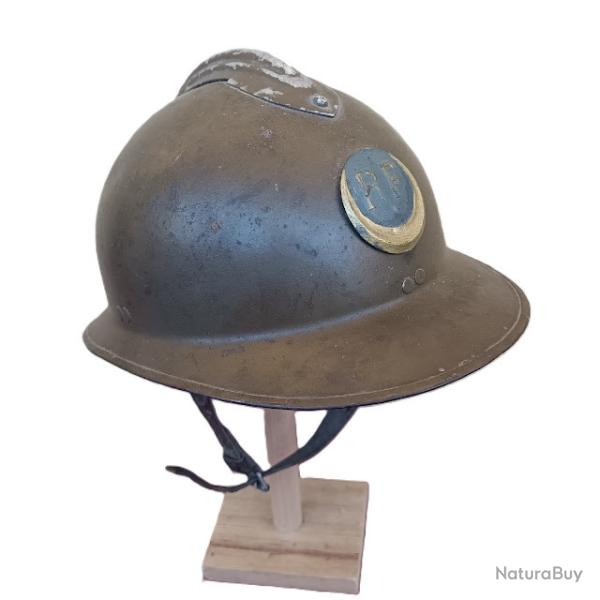 Casque Adrian mod�le 26 arm�e d'Afrique lib�ration